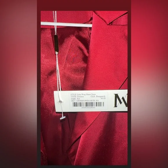 BNWT Meshki Blazer Dress w/Belt - Picture 7 of 10